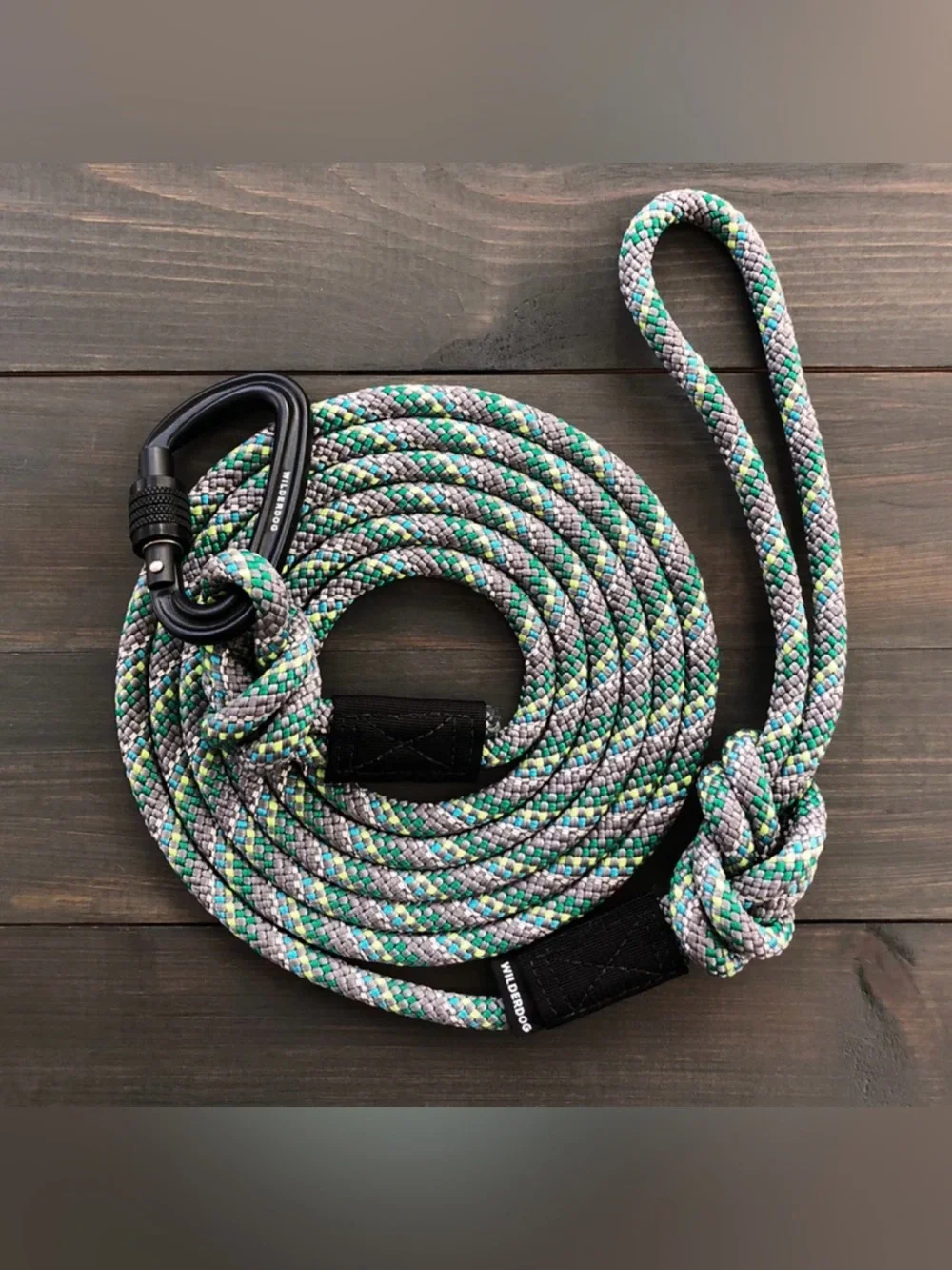 NWT Wilderdog Reflective Locking carabiner Dog Leash 5ft (2 colors available)